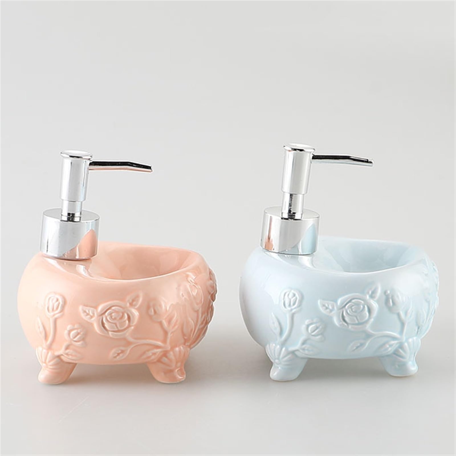 Dispensador de jabón para baño, dispensador de jabón de cerámica, dispensador de jabón de manos, dispensador de jabón de cocina, para jabón de manos, jabón, dispensador de bomba de mano de