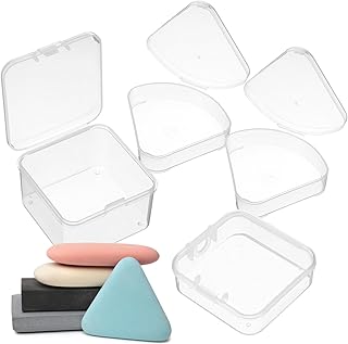 FRCOLOR 4 Peças De Acessórios De Maquiagem Porta-Puffs De Maquiagem Porta-Esponjas De Maquiagem Porta-Esponjas Porta-Esponjas Porta-Esponjas De Maquiagem Estojos Pequenos Porta-Esponjas