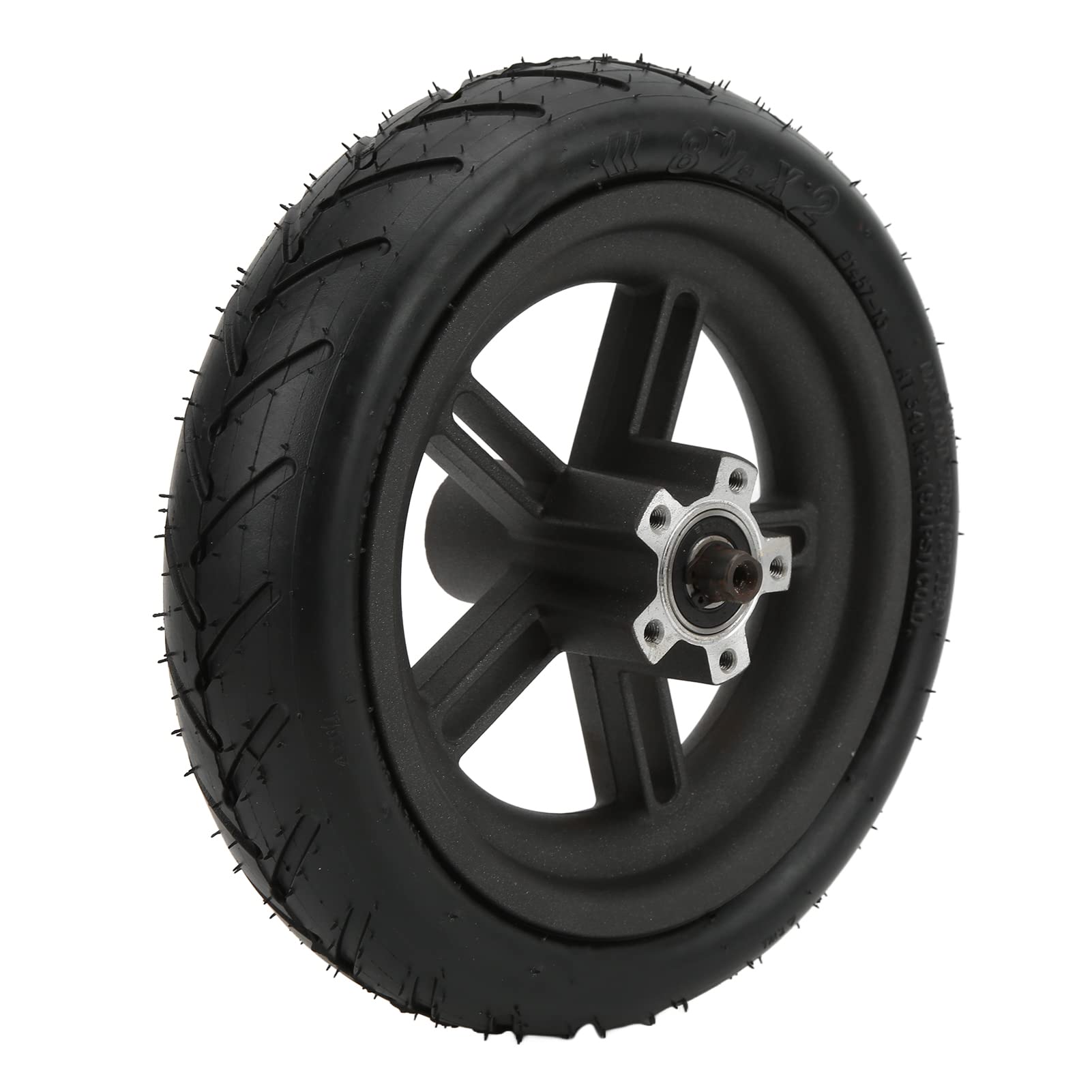 BuyWeek Roue Arrière de Trottinette Électrique pour Xiaomi M365 PRO/M365 PRO 2, Pneu Gonflable de Roues Arrière de Scooter Électrique de 8,5 Pouces avec Chambre à Air