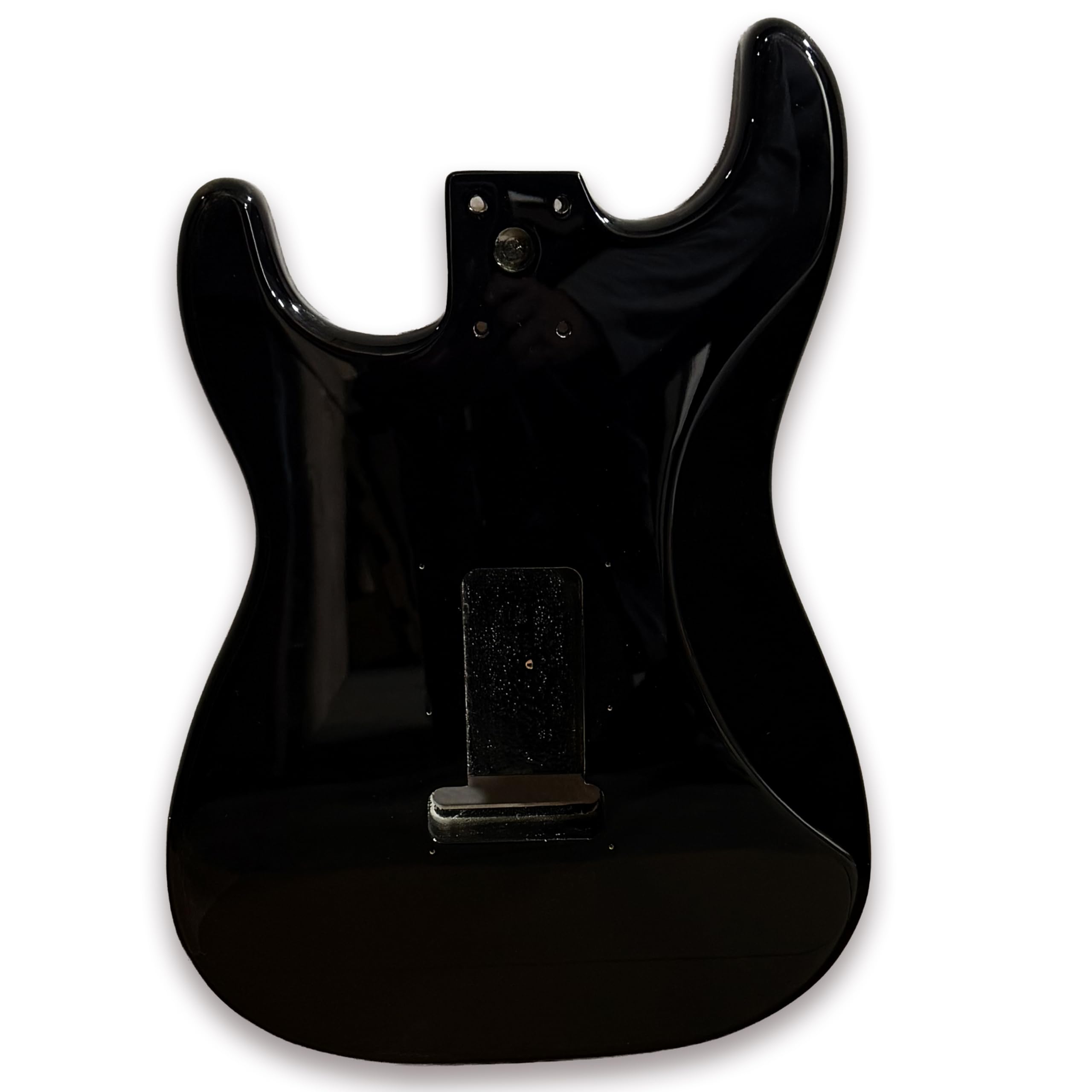 DIY Electric Guitar Kits okoume Body maple neck & composite ebony fingerboard Black product thumbnail 5