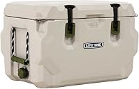 Lifetime 115-Quart Hard Cooler: Bear-Resistant Ice Chest with 10-Day Retention & Cutting Board