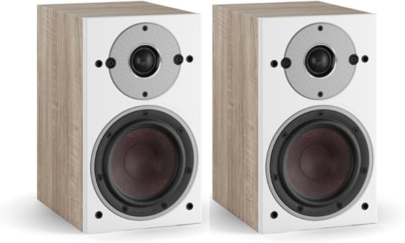 Dali Oberon 1 C Speakers with Sound Hub Compact - Light Oak