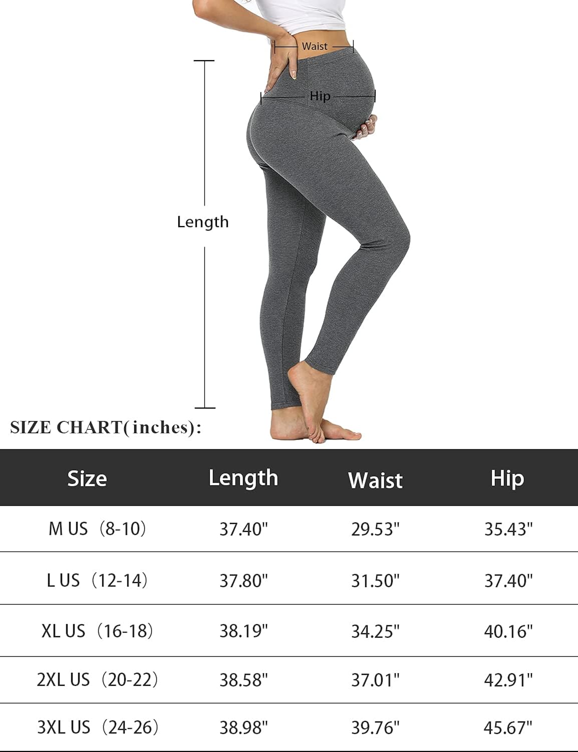Joymom Maternity Pants Over The Belly Pregnancy Yoga Pants Active Wear Workout Leggings at  Women’s Clothing store