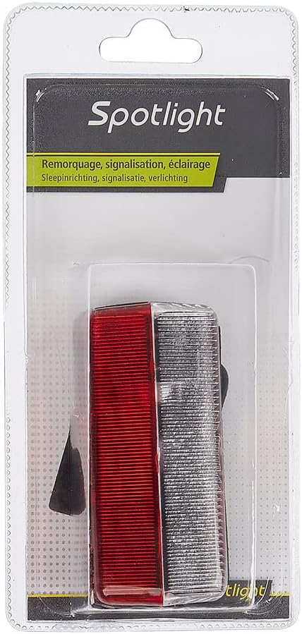 Turbocar T-640234 Two-Tone Side Light Red/White + Straight Outsole Va