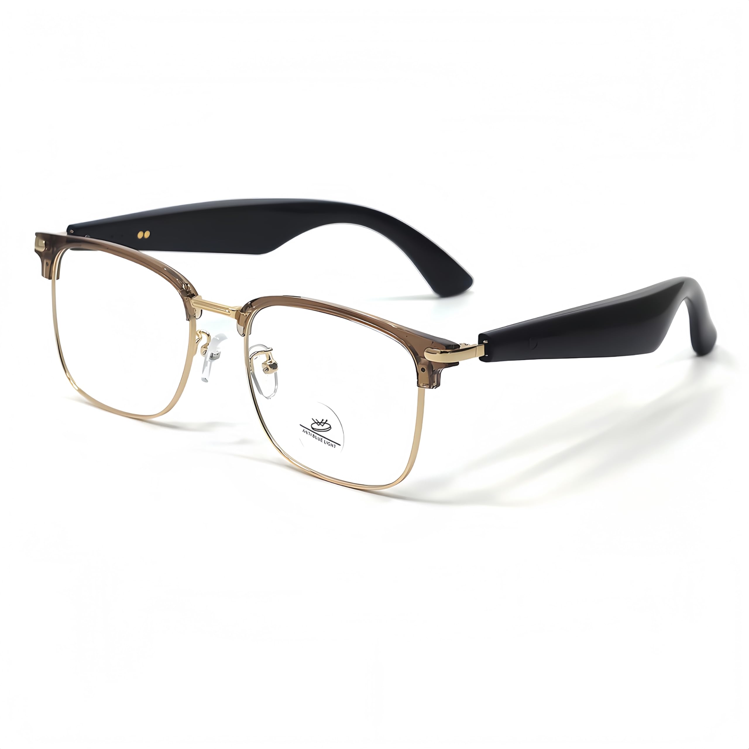 HJX Smart Glasses for Unisex Bluetooth Glasses for Women Suitable for Indoor Use Blue Light Protection Voice Control