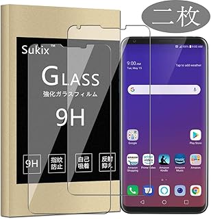 【二枚】 Sukix docomo V30+ L-01K / JOJO L-02 K/au isai V30+ LGV35 ガラスフィルム 国産旭硝子採用 気泡無し 2.5D ラウンドエッジ 加工 反射 軽減 薄型 装着 簡単 強化ガラス 保護...