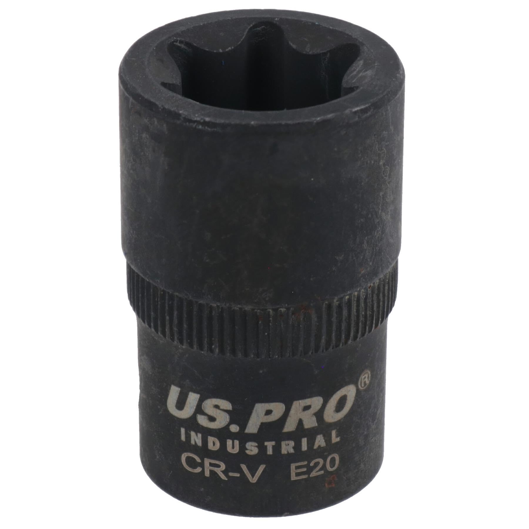 Ab Tools Women's E20 Impacted Impact Torx Star E Socket 1/2In Drive Shallow
