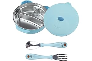 Premium Avanchy Stainless Steel Baby Feeding Bowl