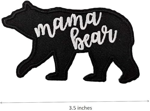 Miniatura 2 de Cute-Patch Parche bordado para planchar de 3.5" Mama Bear