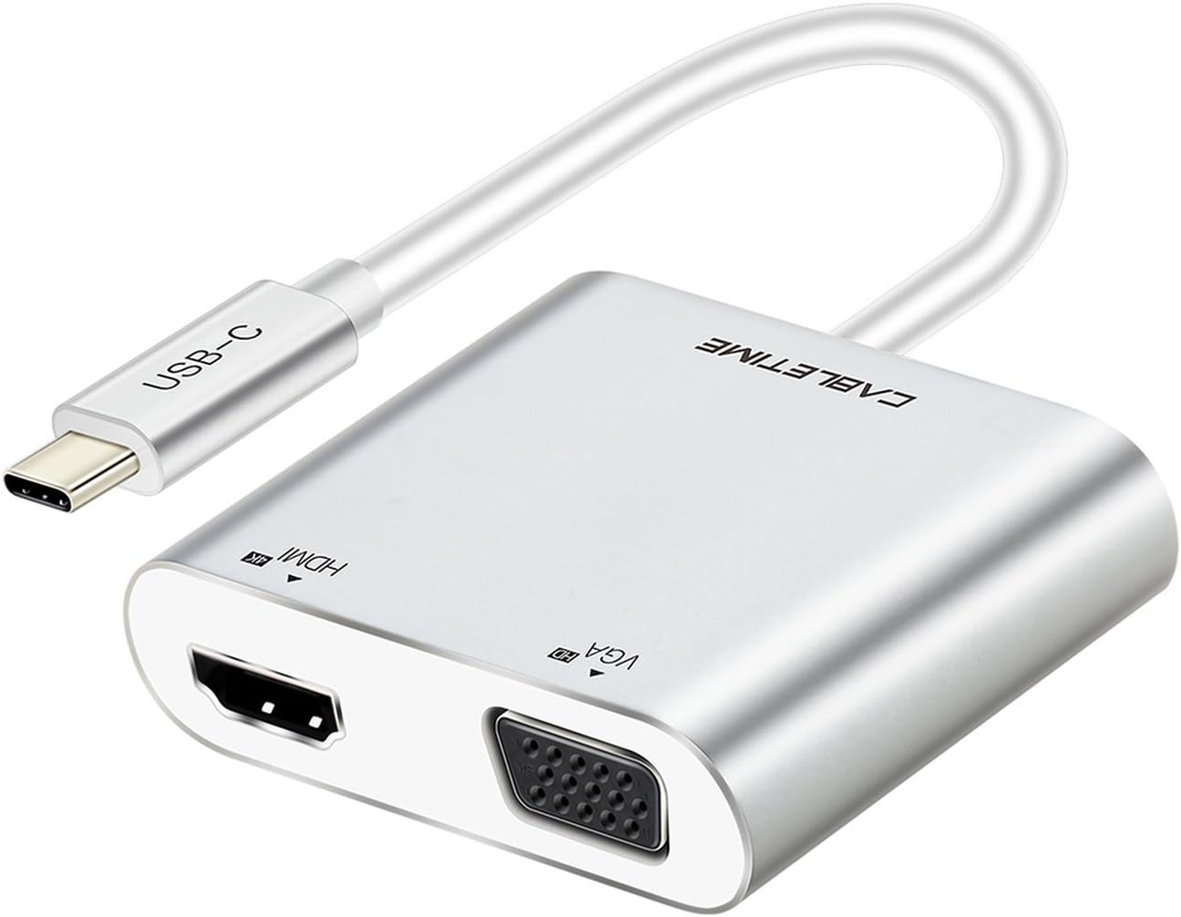Cabletime 9 in 1 USB Hub (9 in 1(3USB 3.0 Ports+Audio+HDMI+Type C+MicroSD/SD)) : Electronics