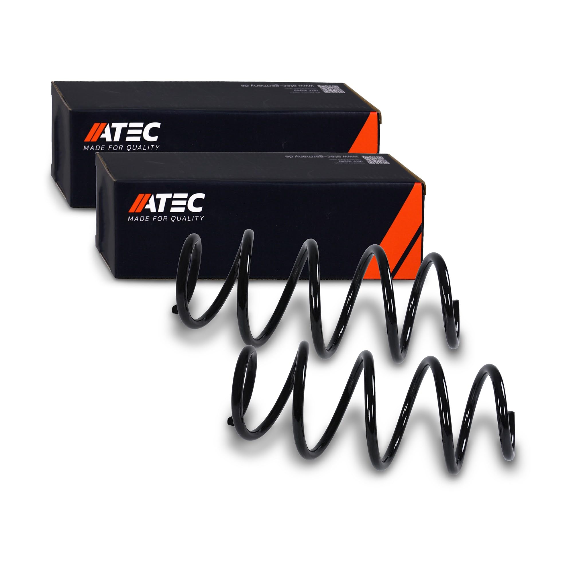 ATEC Germany 2x Fahrwerksfeder vorne links & rechts Kompatibel mit VW TIGUAN (5N_)