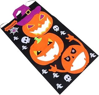 ibasenice Halloween Throwing Sandbag Kids Playset Outside Toys Kids Beanbag Halloween Bean Bag Halloween Bean Game Kids Ring Toss Halloween Decoration Pendant Felt Throwing Sandbag Outdoor