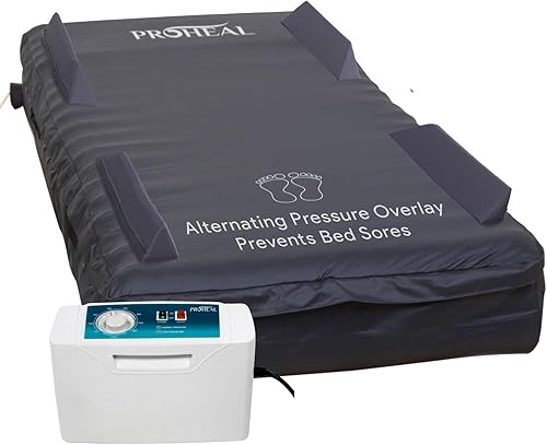 Miniatura 6 de Almohadilla de presión alterna de 5 pulgadas, 36 x 80 pulgadas, almohadilla de cama para evitar llagas de cama con bomba de aire eléctrica