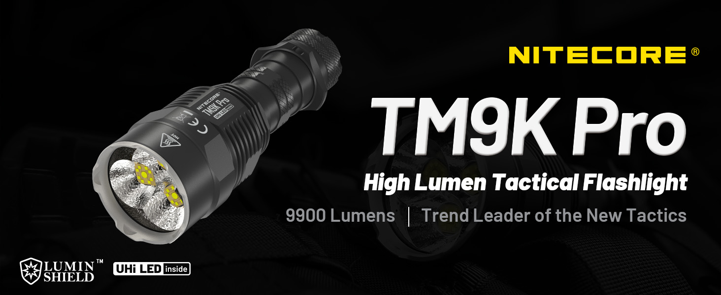 Amazon.com: Nitecore TM9K Pro 9900 Lumen High Lumen Tactical