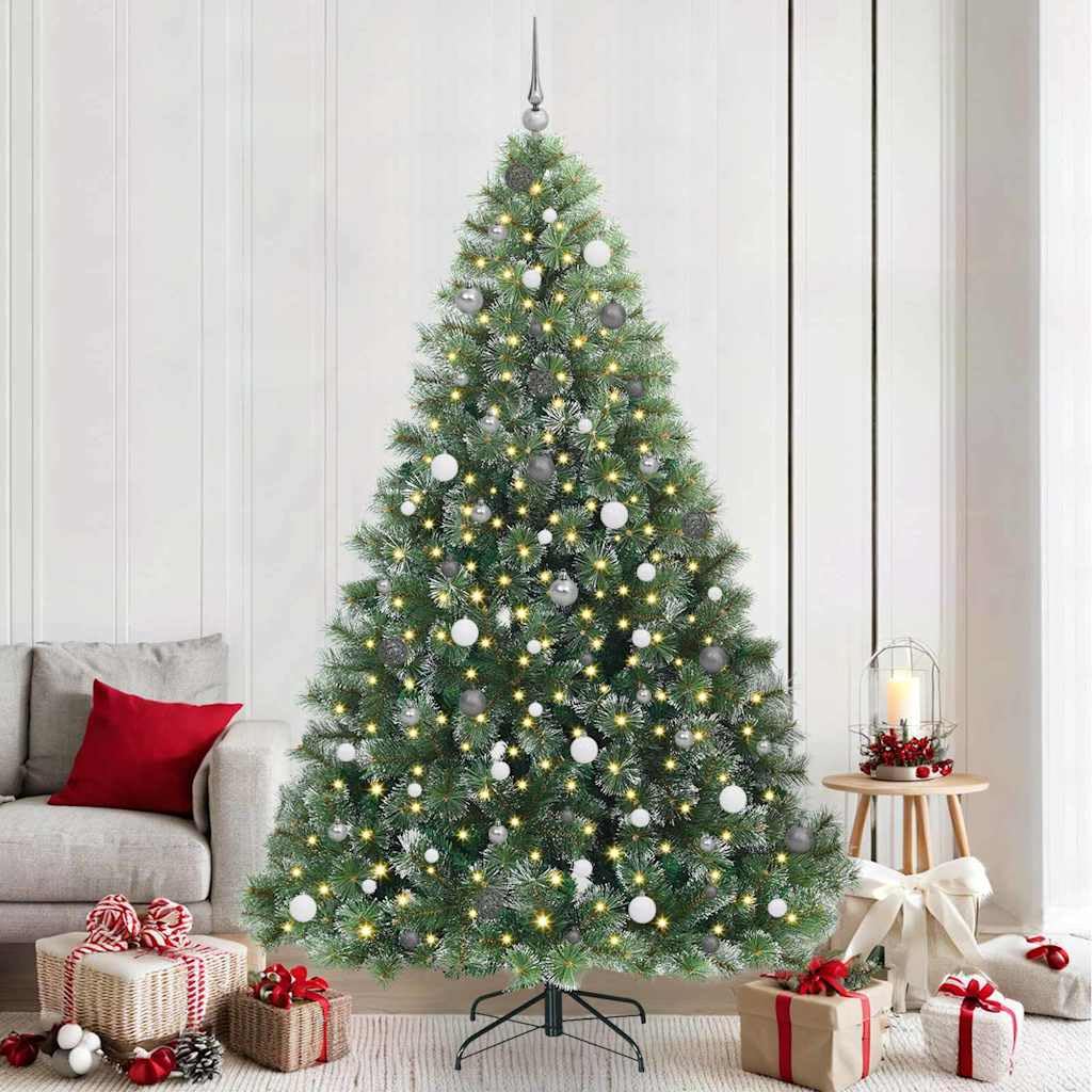 Árbol de Navidad de 240 cm con 300 LED verde para compartir la magia y la ilusión en casa