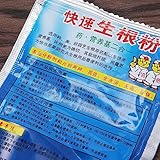 Rooting Powder, Rooting Powder for Plant Cuttings, Water Soluble Highly Efficient Plant Rooting Powder Easy to Use 10 Bags for Farm (As Shown53)