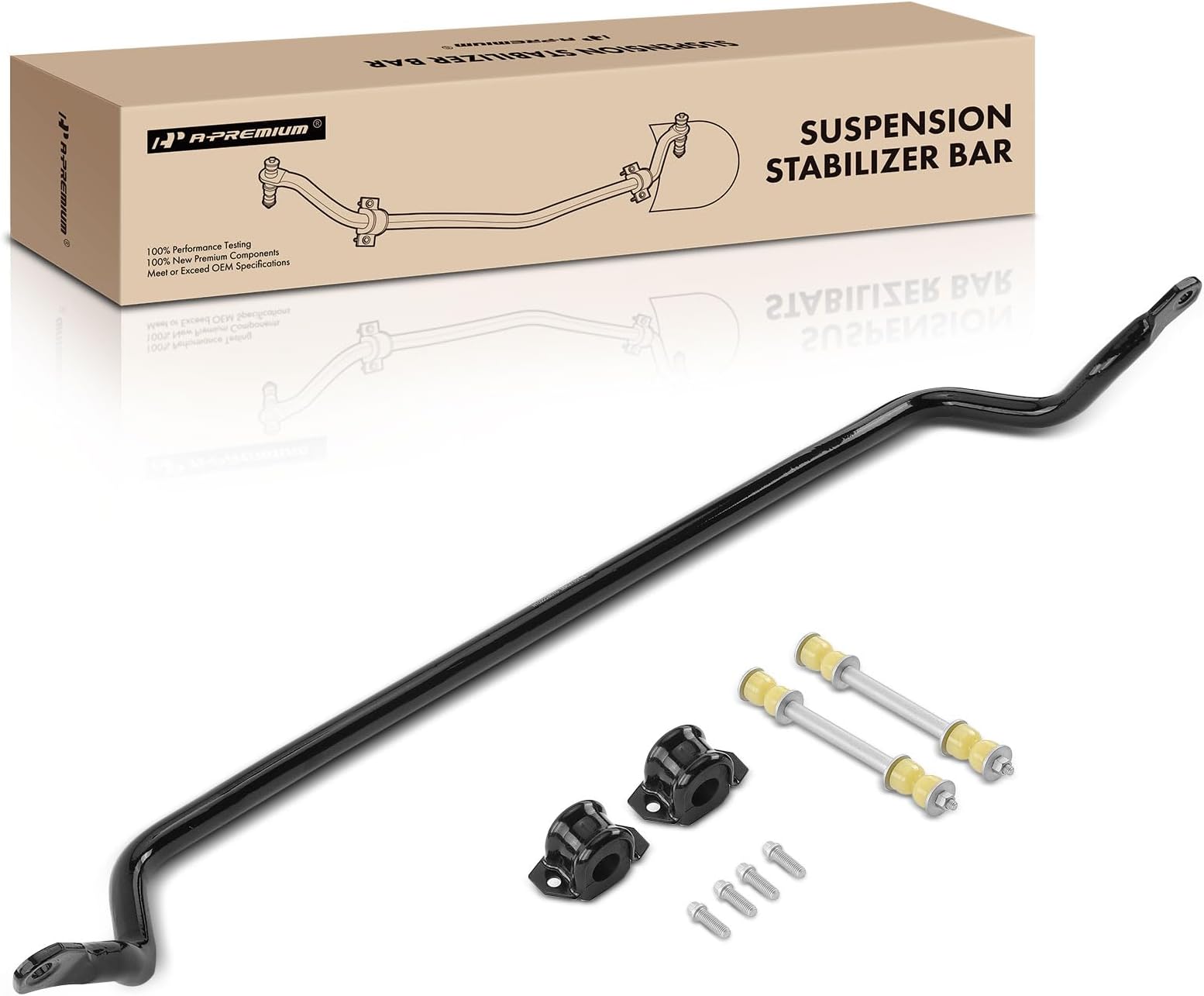 Dorman 927-165 Front Suspension Stabilizer Bar (Sway Bar) Assembly For Select Jeep Models