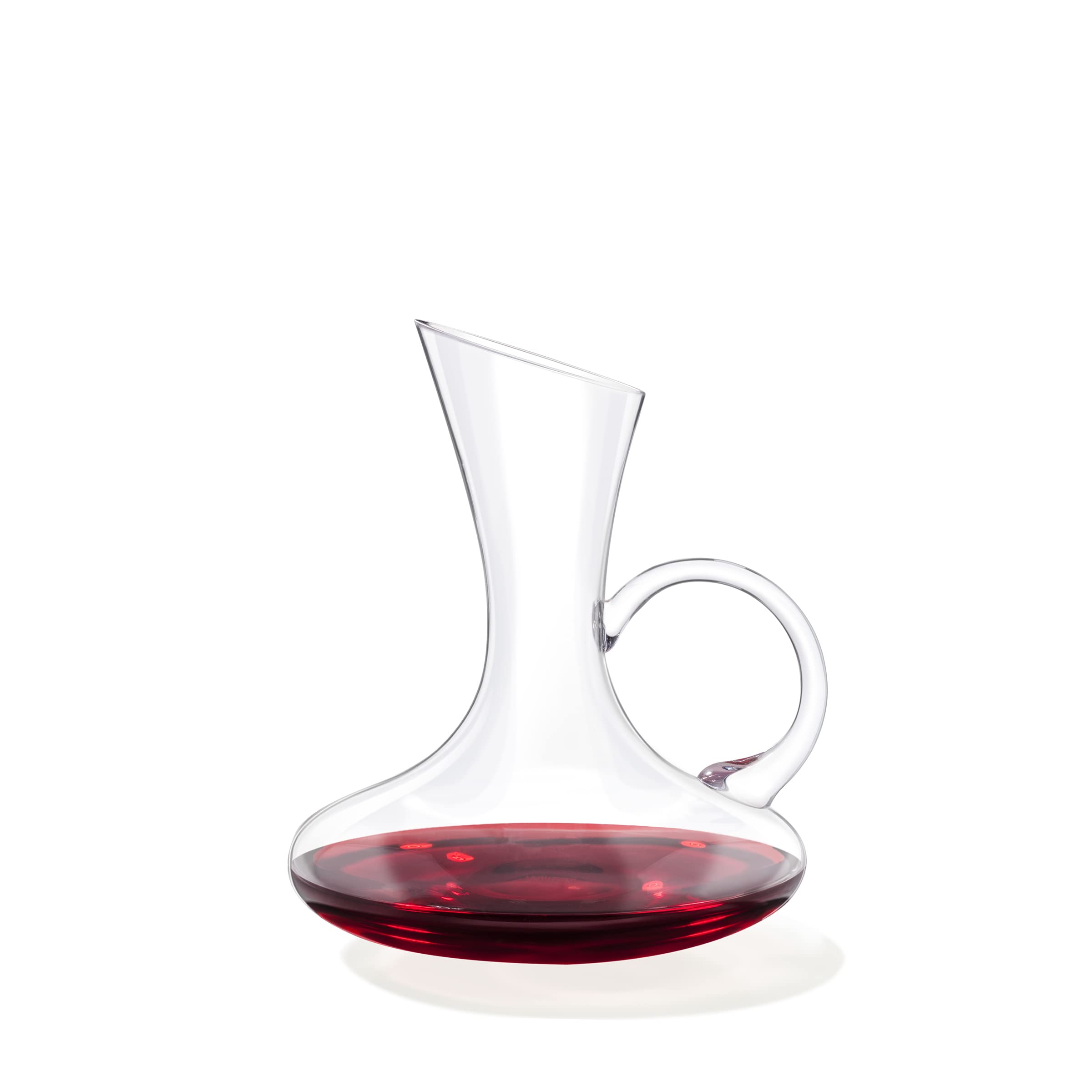 Wilmax England Red Wine Decanter | 1200 ml | Glass Wine Carafe | Wine Decanter | Wine Decanter | Wine Decanter | Wine Decanter | Glass Carafe | White Wine Glasses |