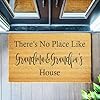 Customizabletheresnoplacelikegrandmaandgrandpasdoormatpremiumqualitythick100coconutcoirdurablefrontdoormatmadeintheusaheartwarmingentrywayrug1003  Urban Country Home Decor Customizable theres no place like grandma and grandpas doormat premium quality thick 100 coconut coir durable front door mat made in the usa heartwarming entryway rug 1003  urban country home decor