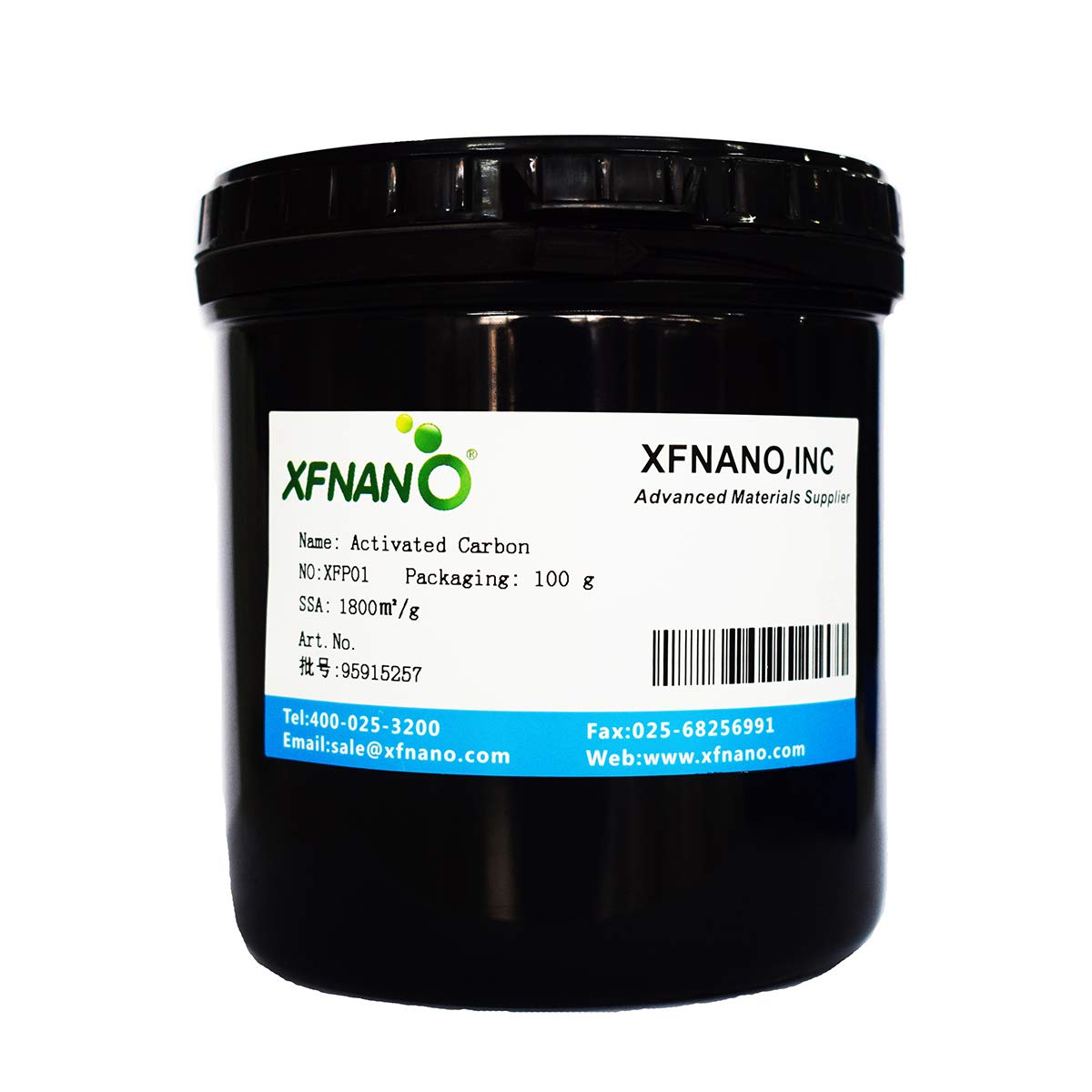 Nano Activated Carbon Powder for Supercapacitors-Same Day Priority Shipping (500 Gram)