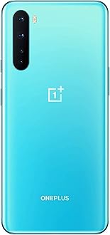 ONEPLUS NORD 8GB RAM 128GB ROM Smartphone, 6.44" 90Hz Fluid Display, 48MP Quad Camera, Dual SIM, NFC, Snapdragon 765G, 4115 mAh Warp Charge 30T, Google Play, UK Version, Blue Marble