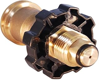 KIBOW Universal Propane Tank Adapter for Old P.O.L Style to New Style/100% Solid Brass CSA Certified