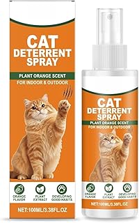 Katzenabwehrspray für Katzen, Verbesserte Fernhaltespray Anti Kratz Spray Katzen Abwehrspray für Innen, natürlichen Wirkstoffen, Schützen von Möbeln, Böden, Sofas, Teppichen (1)
