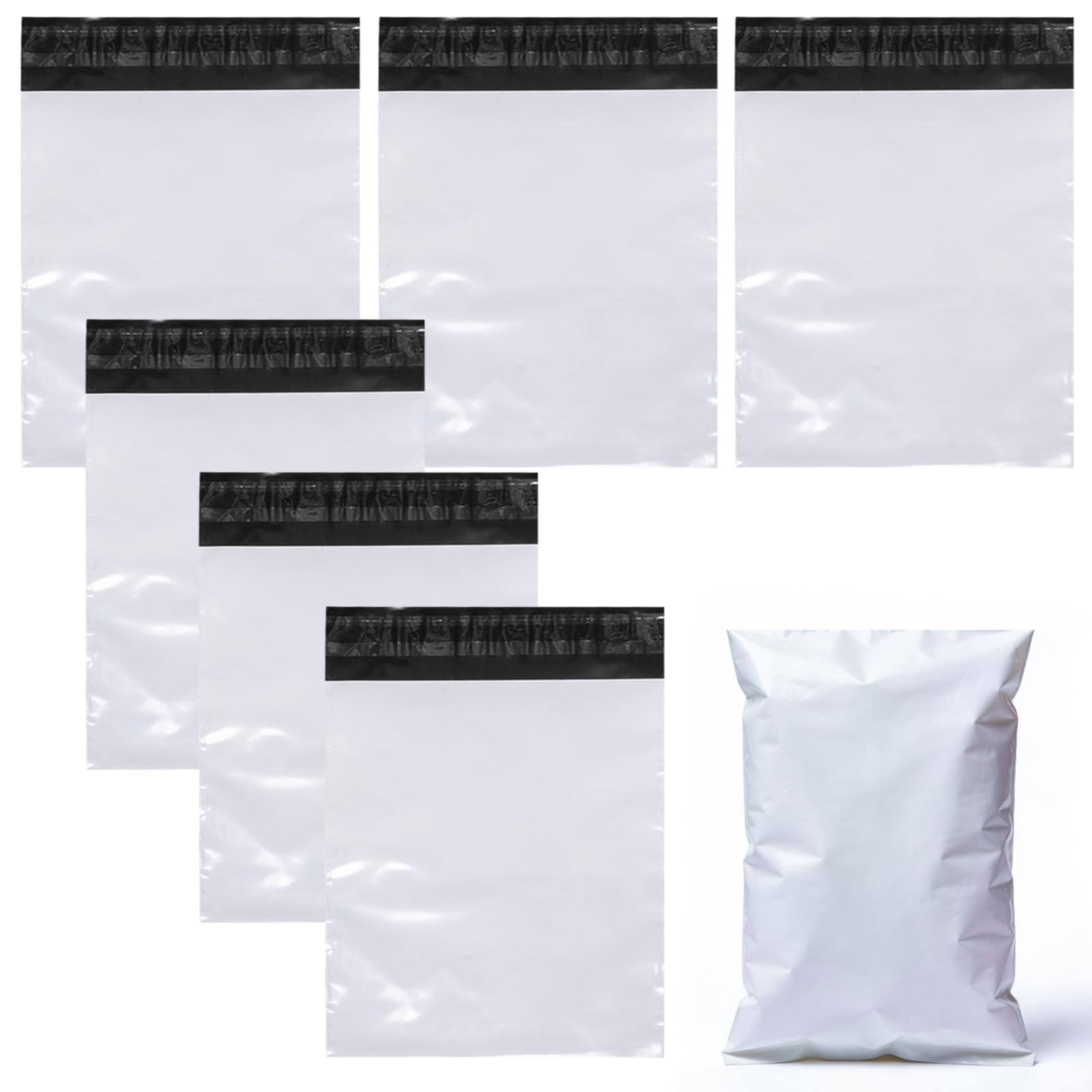 6 Pcs Bolsas de Envio Paquetes, Sobres Envios Grandes, 60 x 80 cm Bolsas para Envíos de Ropa, Bolsas Paquetes Envio para mercancías, zapatos, libros