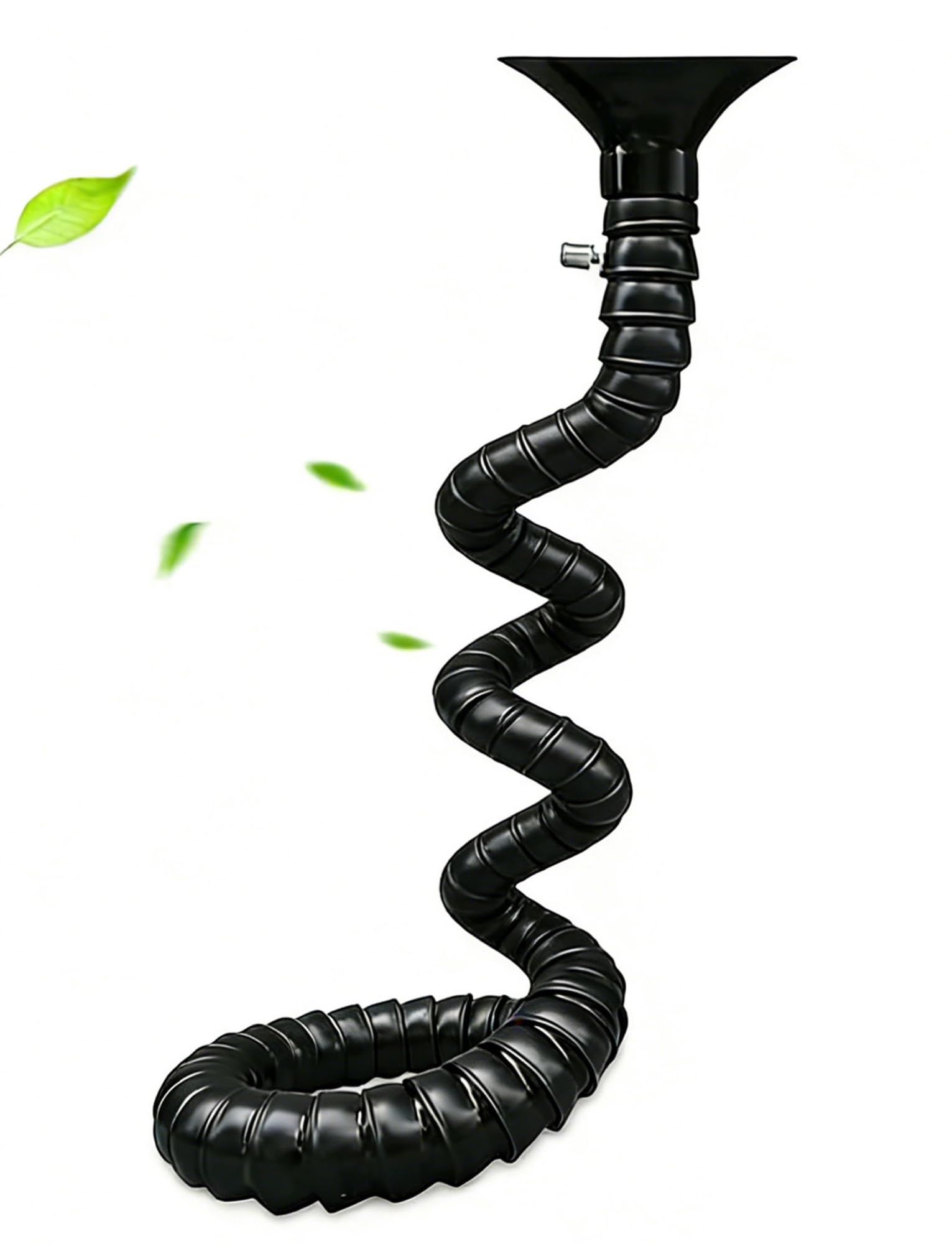 Brazo de extracción Ajustable, Manguera para Brazo de extracción de Polvo y Soldadura, Disponible en Varios tamaños y Dos Colores (B, 1,97 Pulgadas - 100 cm / 39,37 Pulgadas).