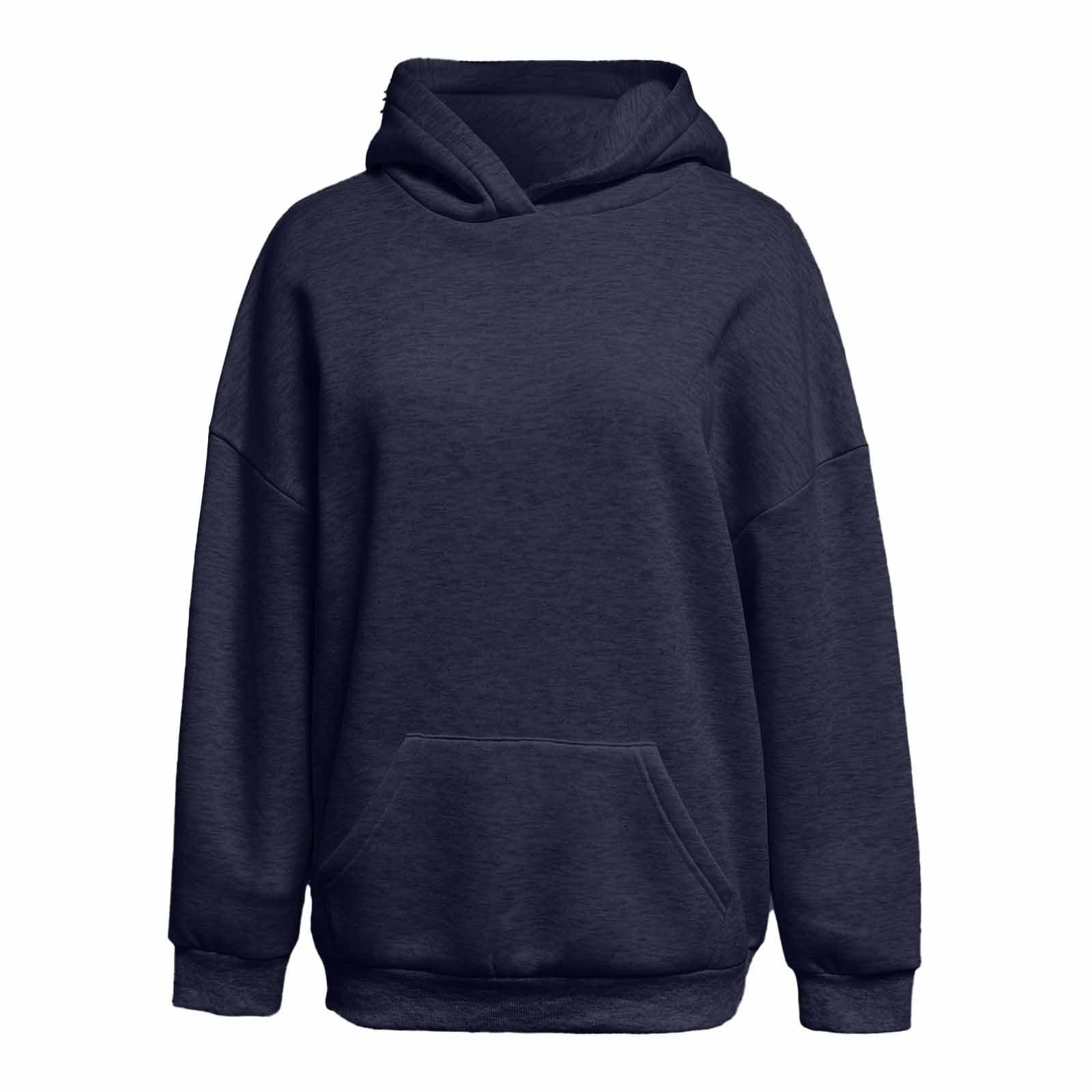 Angel Hoodie Sweat a Capuche Femme avec Ailes d'ange en Strass et Poches Pull Ange Casual Longue Hoodie Femme Automne et Hiver Sweatshirt Chaud Streetwear Sweat Sport Vêtements