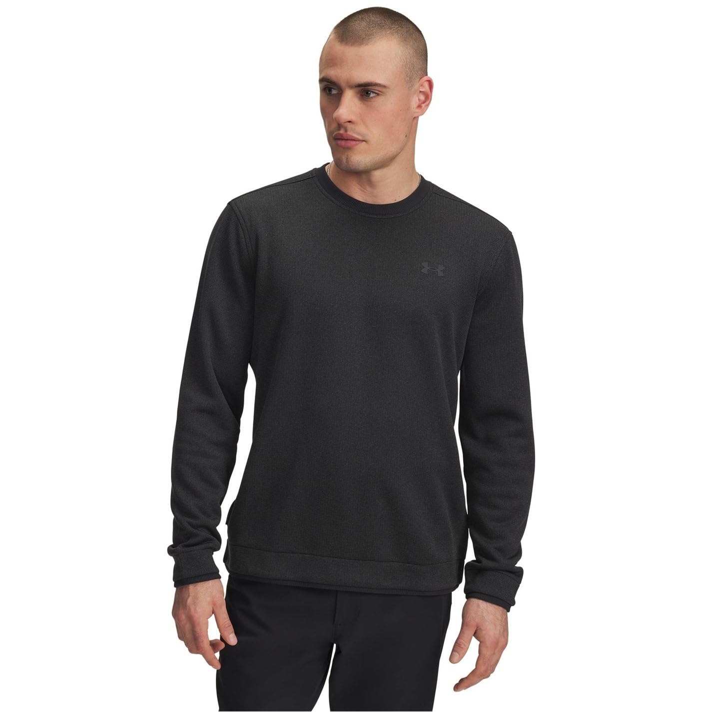 Under Armour Maglione uomo in pile, girocollo