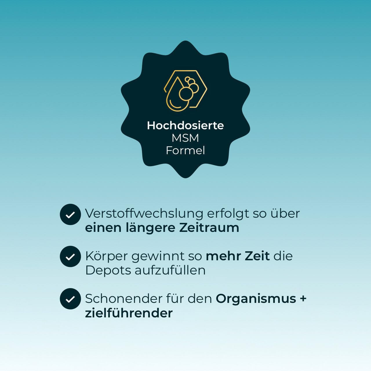 MSM 1,5kg - Pferde Pellets mit MSM & Omega 3