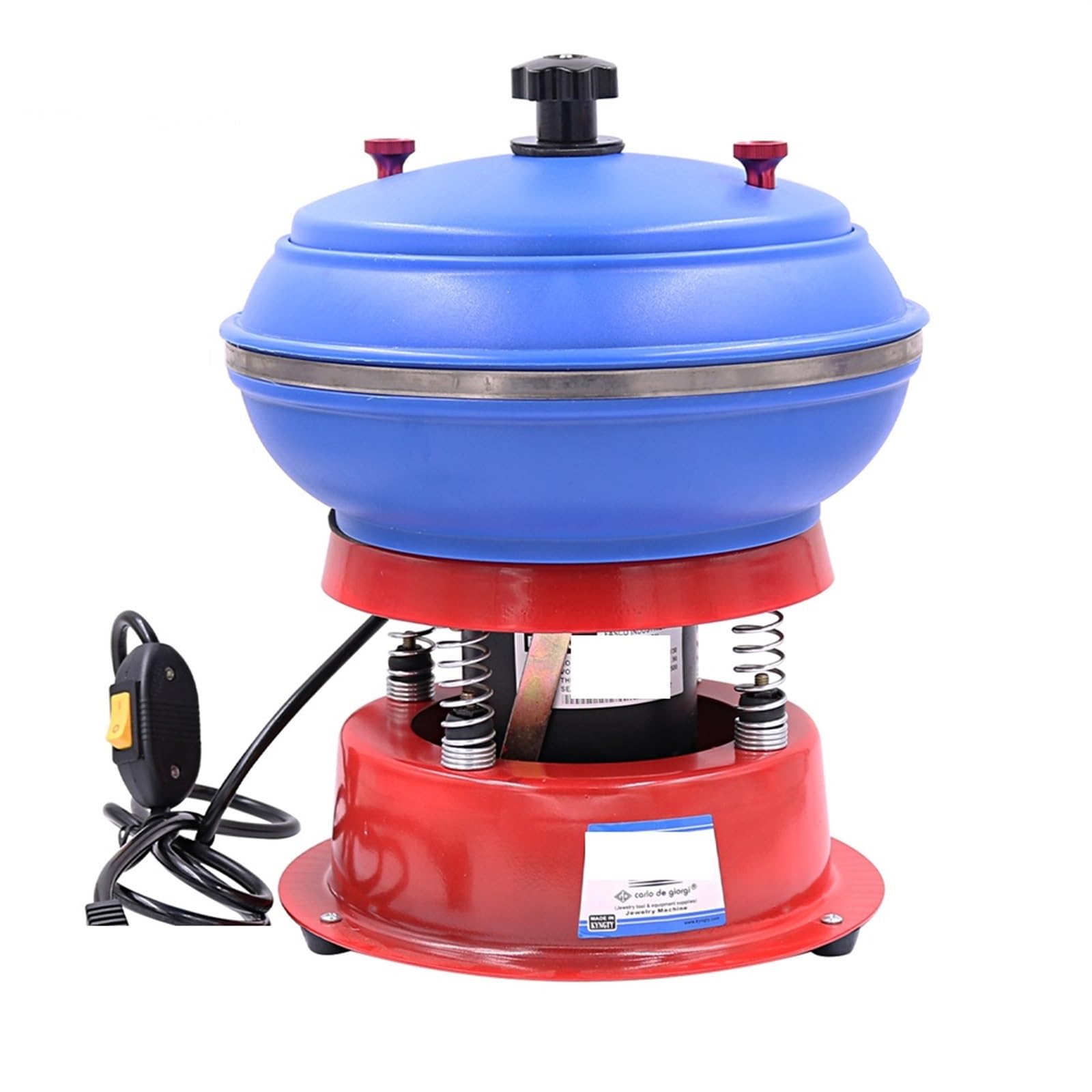 JVDDI Vibration Polishing Machine For Jewelry Making, High-Frequency Precision Tool For Jade, Amber Metal Polishing Tumbler Jewelry