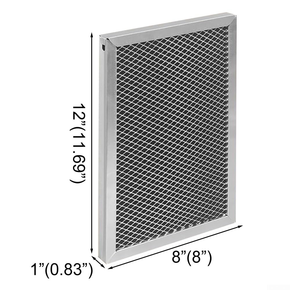 Repuesto Filtro Aire 12x8x0.8 Pulgadas para casa para entera para aprilaire(2PCS)