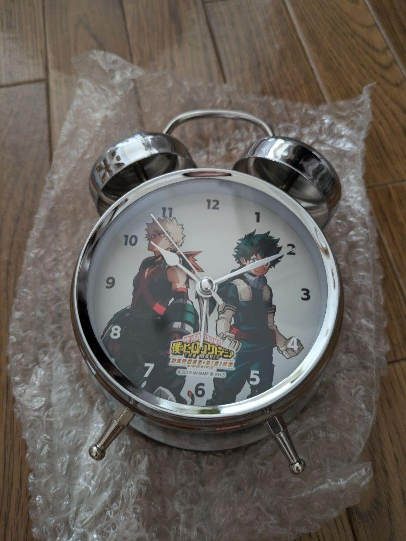 当選品僕のヒーローアカデミアオリジナル目覚まし時計 Amazon.co.jp: ヒロアカ 目覚まし時計 : ホーム＆キッチン