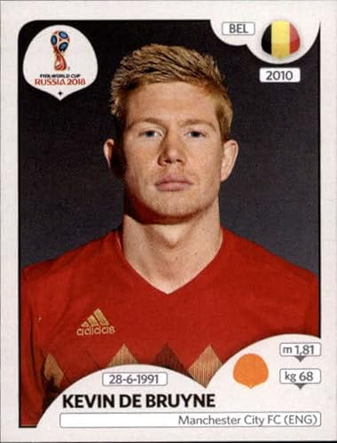 2018 Panini World Cup Stickers Russia #522 Kevin De Bruyne
