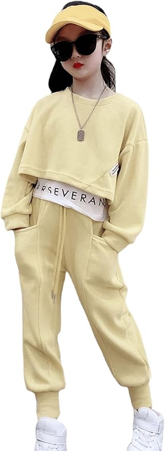 Amazon Co Jp キッズ ジャージ 子供ジャージ 上下セット 子供服 女の子 セットアップ パーカー ロングパンツ スポーツウェア 韓国風 ジュニア ダンス衣装 可愛い 通学 普段着 運動着 130 イエロー 服 ファッション小物 Amazon Co Jp キッズ ジャージ 子供ジャージ 上下セット 子供服 女の子 セットアップ パーカー ロングパンツ スポーツウェア 韓国風 ジュニア ダンス衣装 可愛い 通学 普段着 運動着 130 イエロー 服 ファッション小物