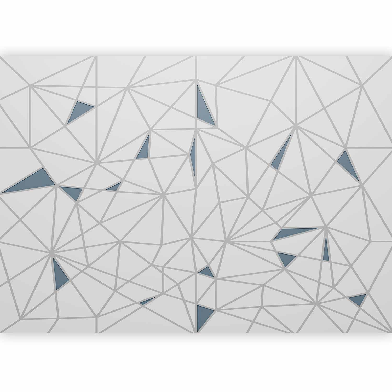 murando - Carta da Parati Moderna per Soggiorno, Geometrico, 400x280 cm