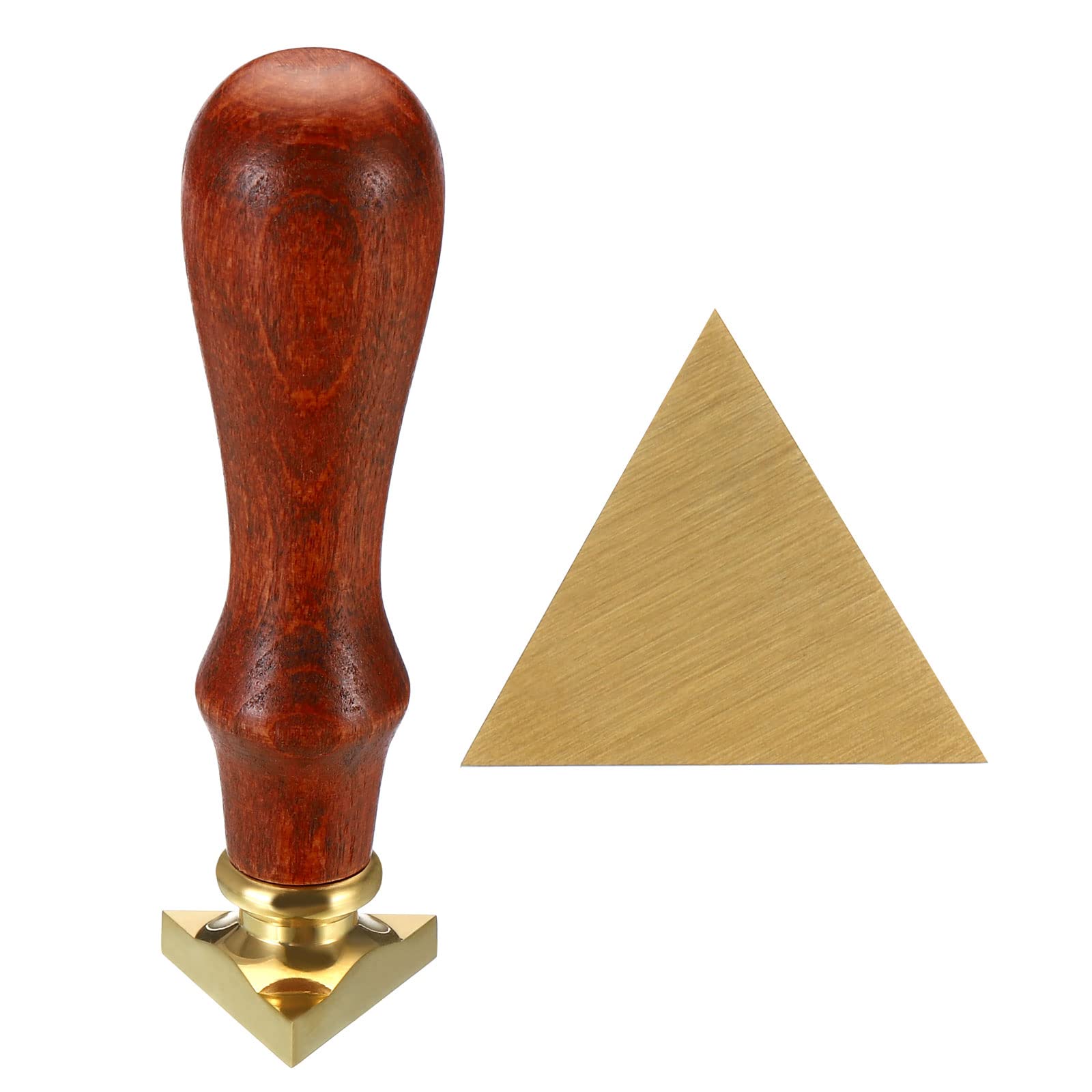 PATIKIL Triangle Blank Wax Seal Stamp