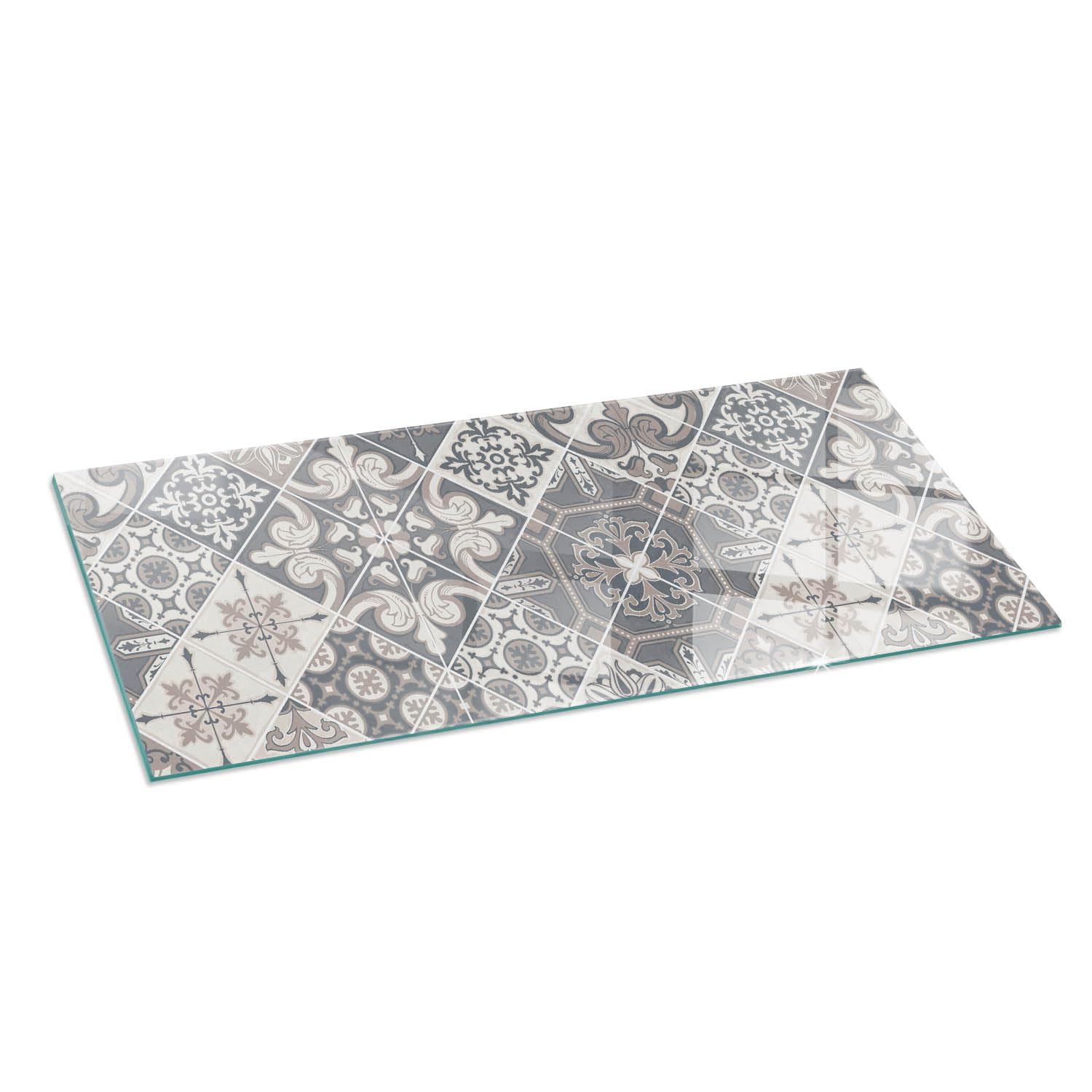 Plaque de protection contre les étincelles rectangulaire et thermorésistante