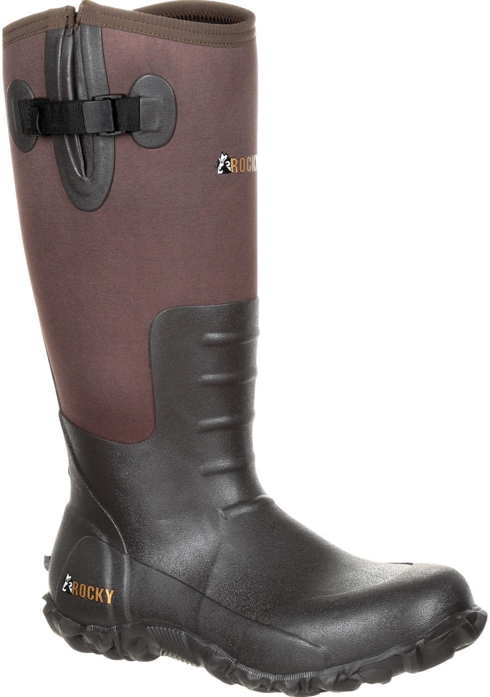 ROCKY mens Rocky Core Rubber Waterproof Outdoor Boot