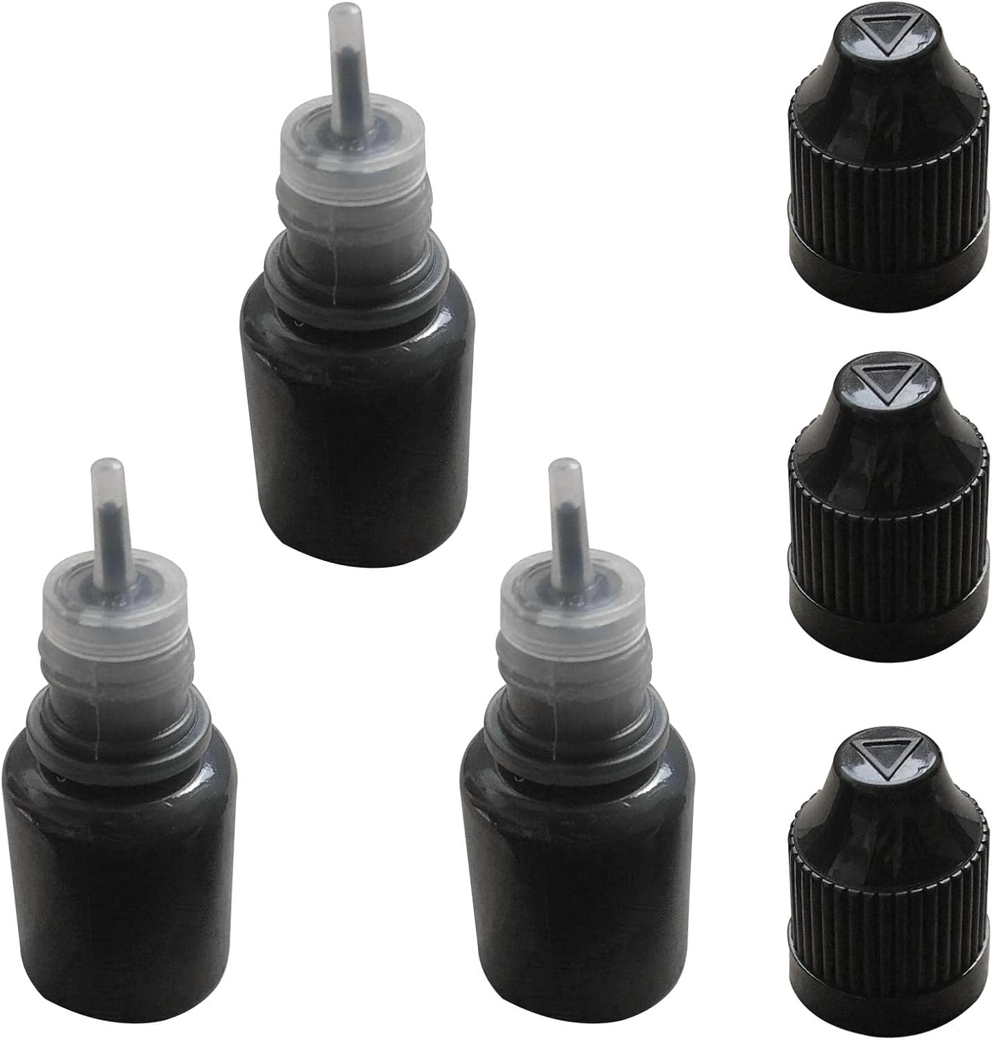 JYFanse Encre de Recharge pour Tampon confidentiel 3 recharges de Rouleau de Protection d