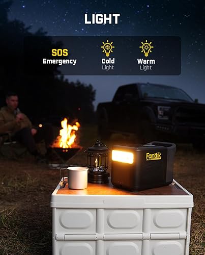 Miniatura 4 de Fanttik Inflador de neumáticos X9 ultra portátil para camioneta, RV  Bomba de aire 3 en 1, estación de energía, linterna  Inflador 6 veces más