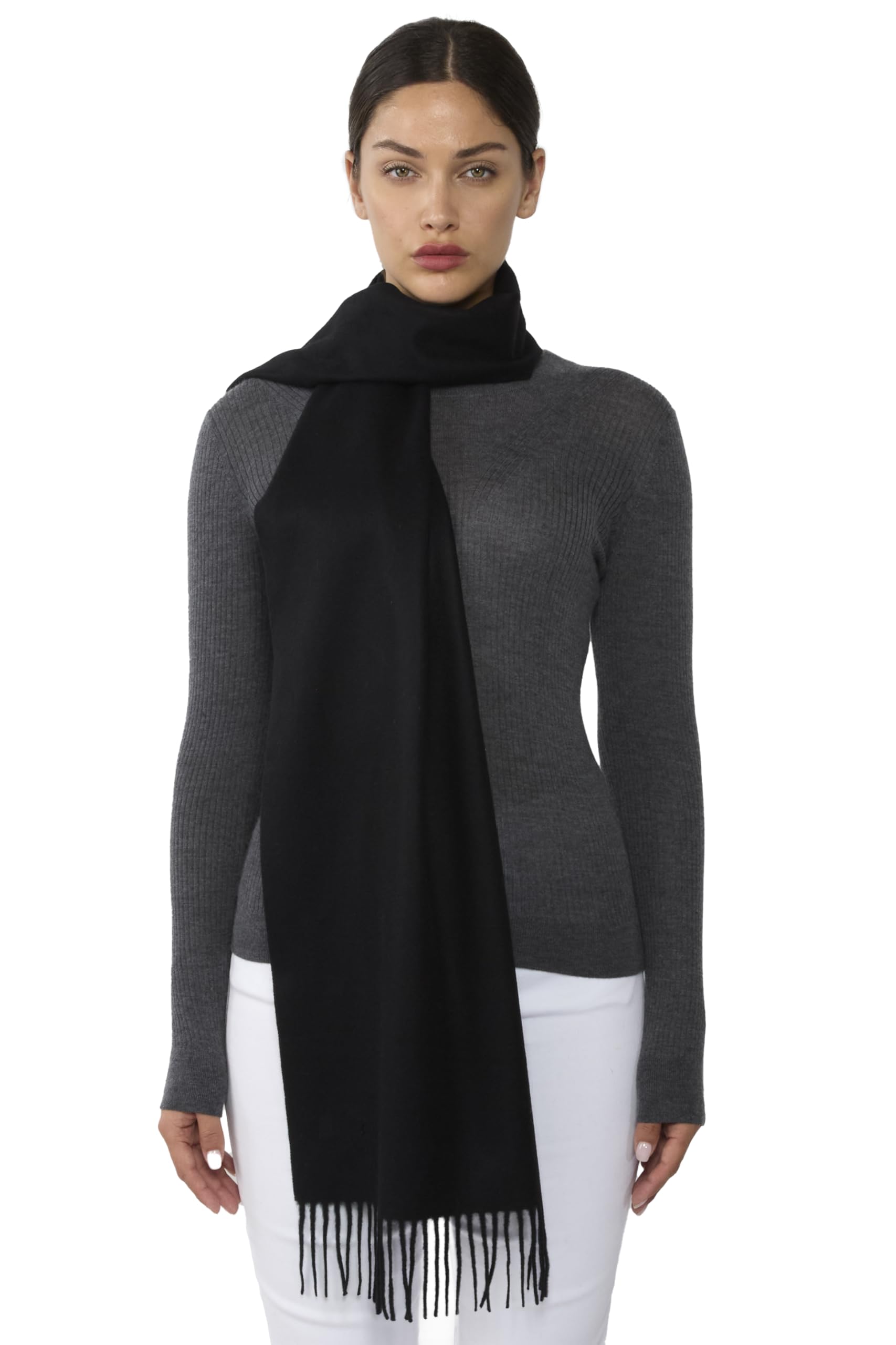 JENNIE LIU Cashmere Scarf