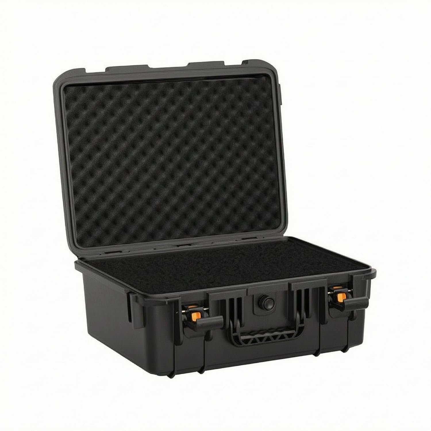 SECRET DESIRE Water-Resistant Hardhard-Shell Container Latch Closure Hard Shell Case Black Gear Storage, 357-270-170mm, with Liner-image-38