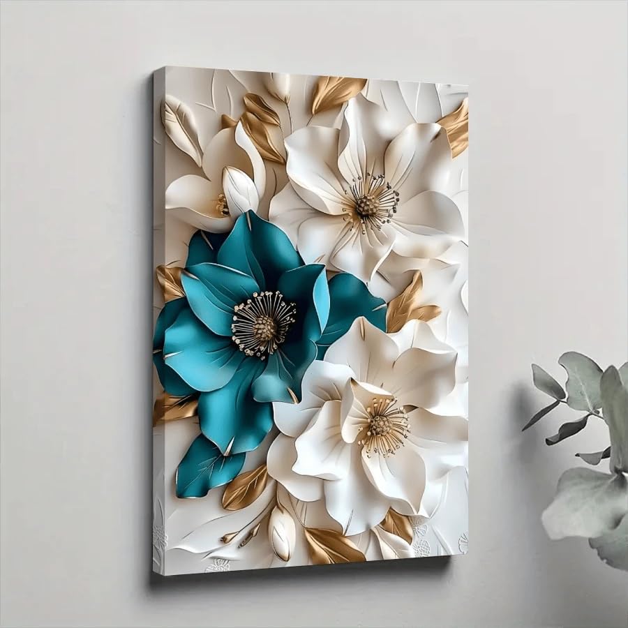 Tableau sur toile moderne pour embellir un mur de salon vide