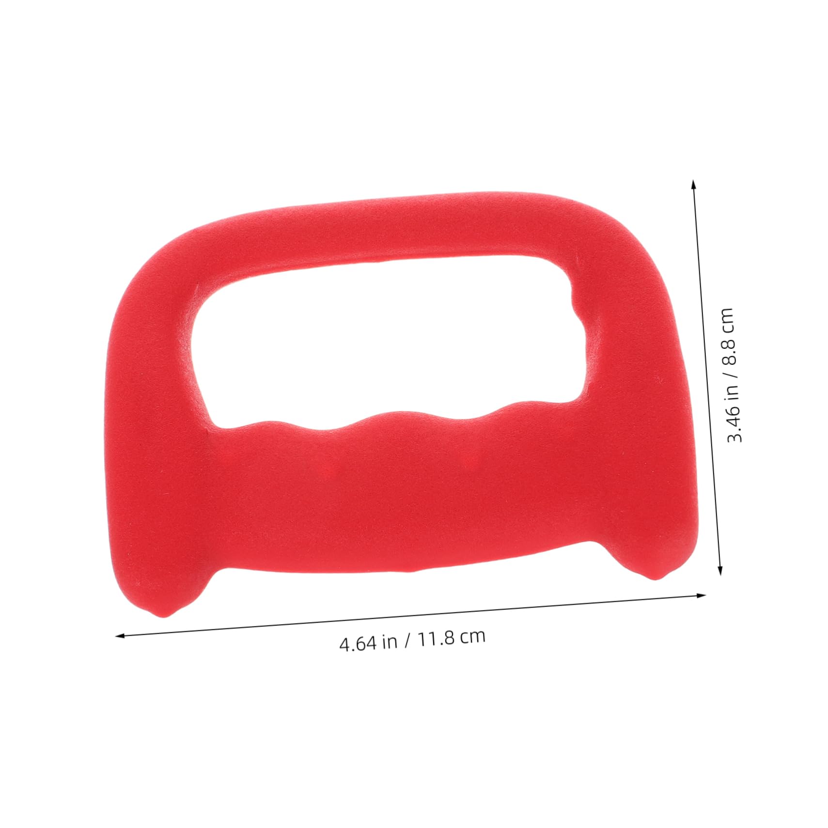 Manubri da Boxe Rossi d 0, 5kg, 2 Pezzi in Plastica