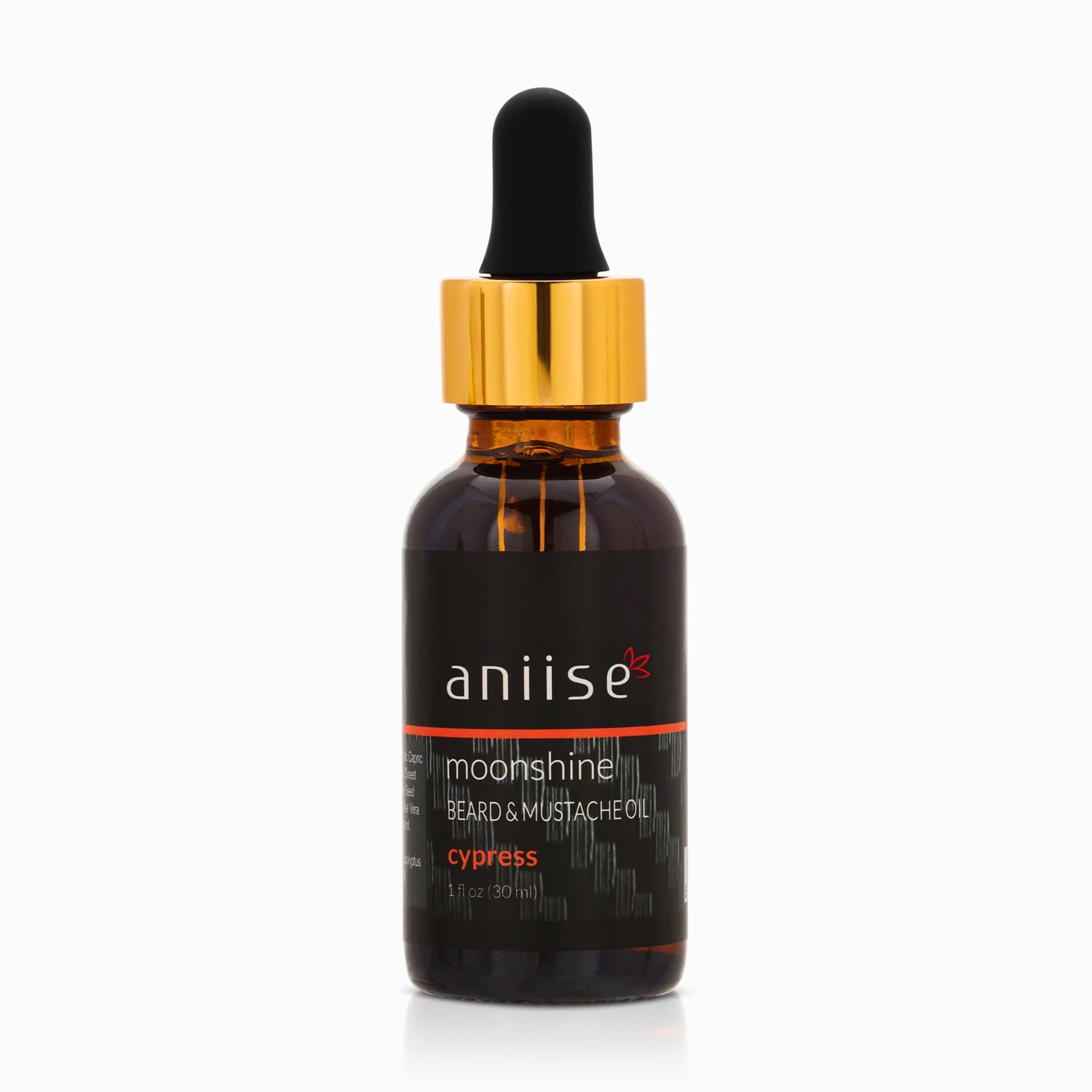 Aniise Beard Oil Mustache Oil Stimulate Beard and Hair Growth All Natural Exotic Oils (Cypress)