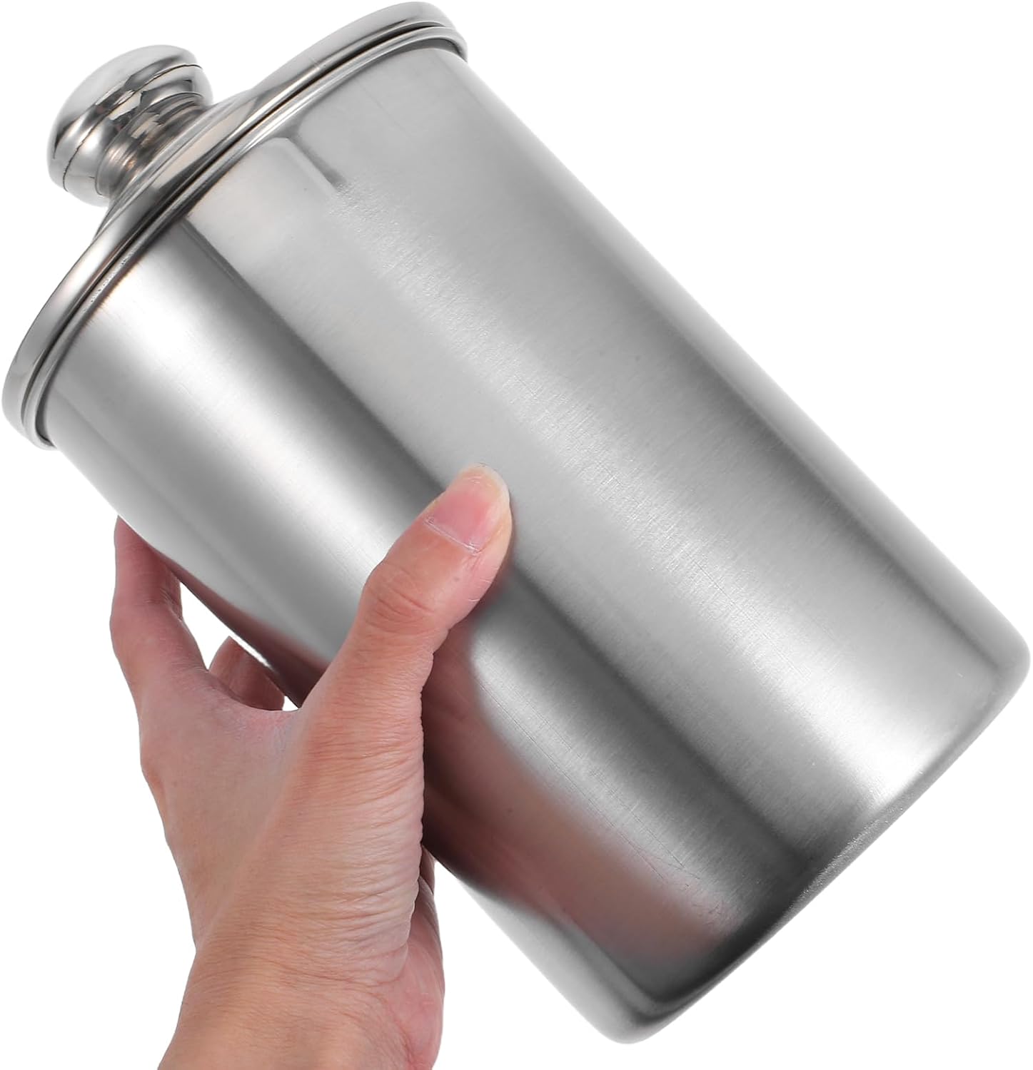 Cabilock Stainless Steel Canister Food Jars with Glass Lid, Kitchen Coffee Canister Cereal Storage Containers for Countertop Tea Sugar Beans Flour Cookie Candy Snack and More 60oz - Image 9