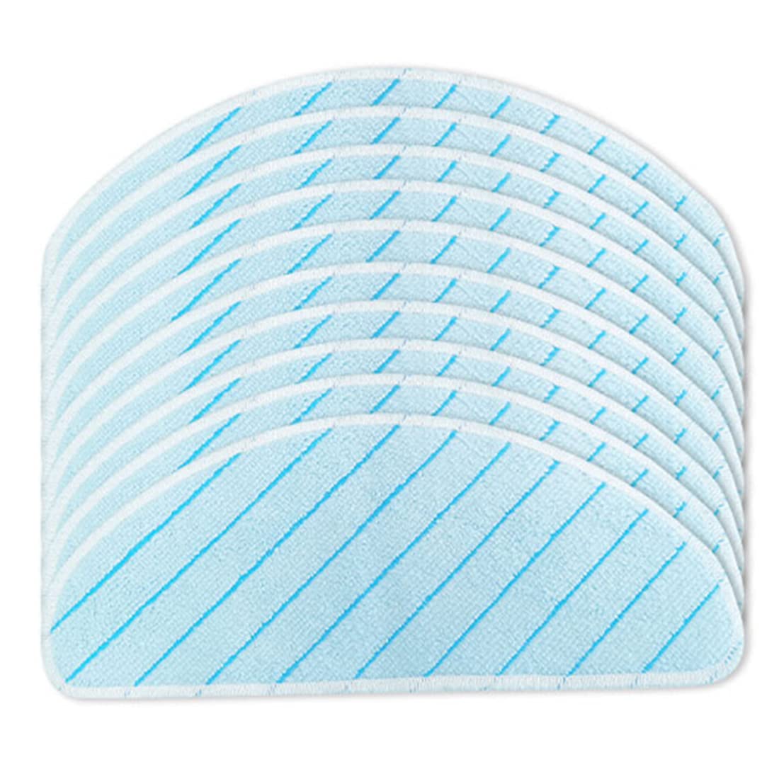 Chiffons serpillères pour Ecovacs Deebot T9 - Pack de 10 lavettes microfibres